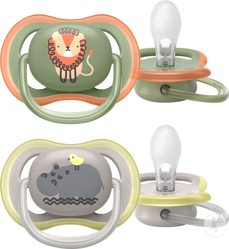 Philips Avent Schnuller Ultra Air Lion SCF085/17 +6 Monate 2 Stück