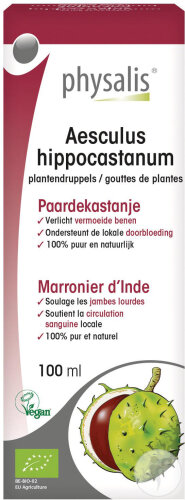 Physalis Aesculus Hippocastanum Rosskastanie Pflanzentropfen Bio 100ml