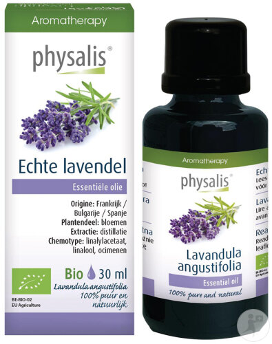 Physalis Ätherisches Bio Lavendelöl 30ml