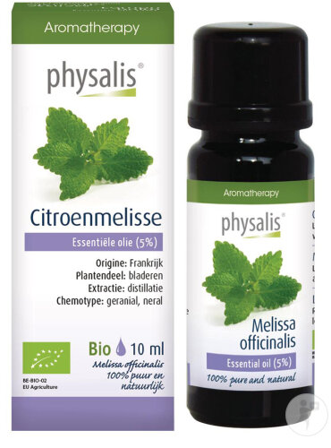 Physalis Zitronenmelisse Ätherisches Öl 100% Rein Und Natürlich (5%) 10ml