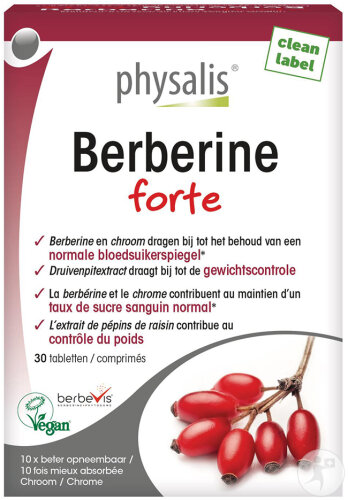 Physalis Berberine Forte 30 Tabletten