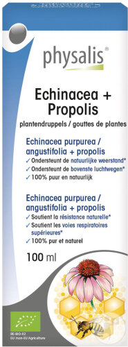Physalis Echinacea + Propolis Pflanzentropfen Bio 100ml