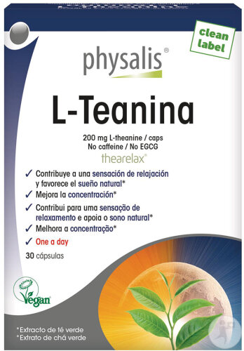 Physalis L-Theanin Vegan 30 Kapseln