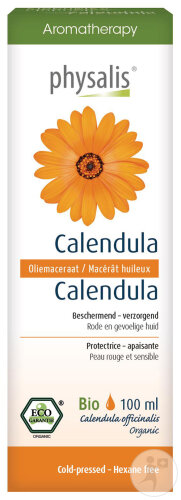 Physalis Pflanzenöl Calendula Ölmazerat Bio 100ml