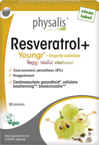 Physalis Resveratrol+ 2x15 Tabletten