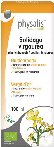 Physalis Solidago Virgaurea Pflanzentropfen Bio 100ml