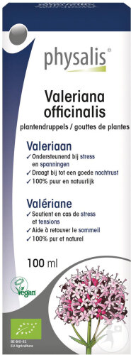 Physalis Valeriana Officinalis Pflanzentropfen Bio 100ml