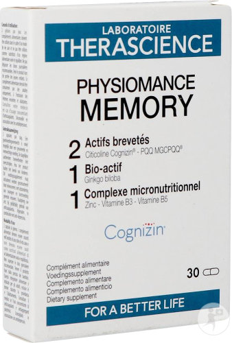 Physiomance Memory Nahrungsergänzungsmittel 30 Kapseln