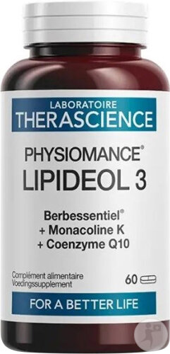 Physiomance Lipideol 3 Nahrungsergänzungsmittel 60 Kapseln (PHY494)