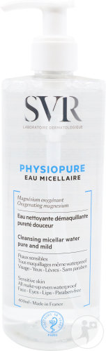 SVR Physiopure Mizellenwasser Empfindliche Haut Pumpflasche 400ml