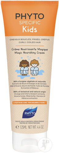 Phyto Paris Phytospecific Kids Magische Nährcreme Lockiges Krauses Und Afro-Haar 125ml