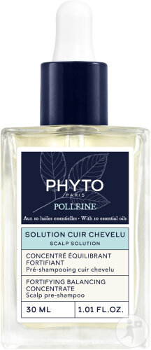Phyto Paris Polleine Ausgleichendes Stärkendes Pre-Shampoo Kopfhaut 30ml