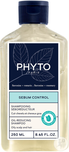 Phyto Paris Sebum Control Sebumreduzierendes Shampoo Flasche 250ml