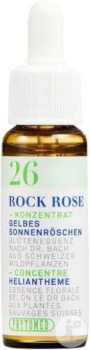 Phytomed Bach-Blütenessenzen Nr. 26 Helianthemum Flasche 10ml