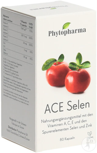 Phytopharma ACE Selen Kapseln 80 Stück