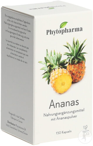 Phytopharma Ananas Kapseln 150 Stück