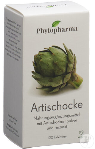 Phytopharma Artischocke Tabletten 120 Stück