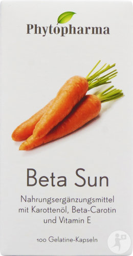 Phytopharma Beta Sun 100 Kapseln