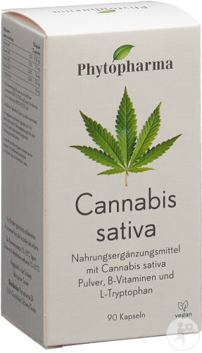 Phytopharma Cannabis Sativa Kapseln 90 Stück