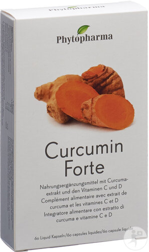 Phytopharma Curcumin Forte 60 Flüssige Kapseln