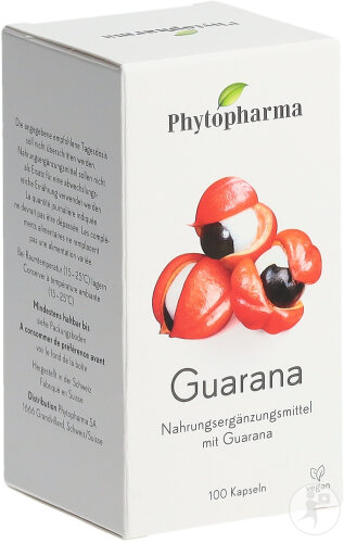 Phytopharma Guarana Kapseln 100 Stück