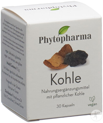 Phytopharma Kohlekapseln 30 Stück