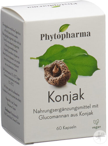 Phytopharma Konjak Kapseln 60 Stück