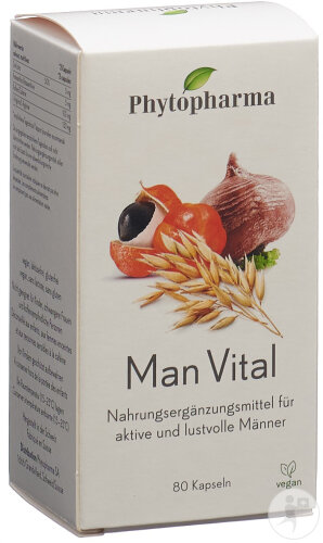 Phytopharma Man Vital Kapseln 80 Stück