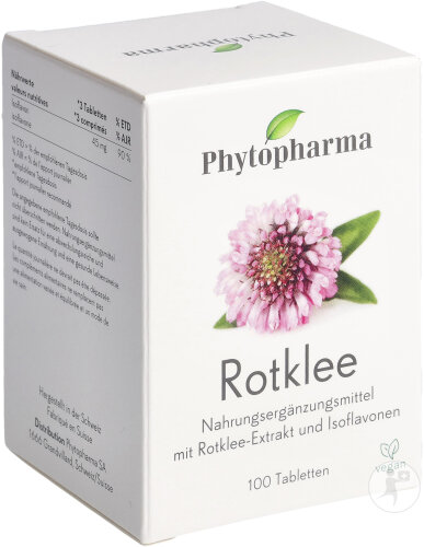 Phytopharma Rotklee Tabletten 250mg 100 Stück