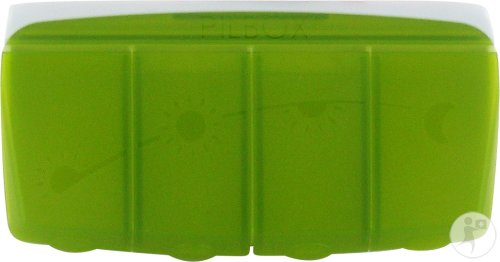 Pilbox Daily Medikamentendose Täglich Grün 1 Stück