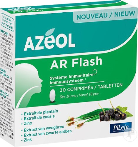 Pileje Azeol AR Flash 30 Tabletten