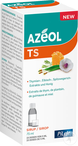 PiLeJe Azeol Trockener Husten Sirup Mit Natürlichem Petitgrain-Aroma Flasche 75ml
