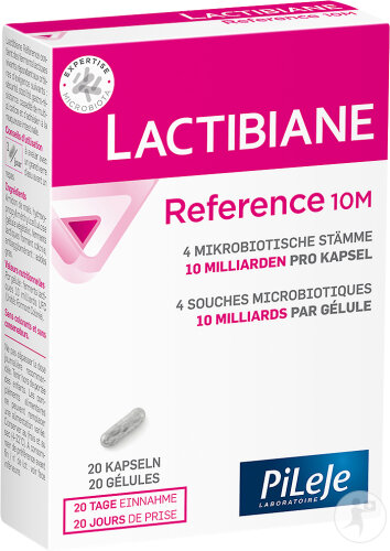 PiLeJe Lactibiane Referenz 10M Nahrungsergänzungsmittel 20 Kapseln