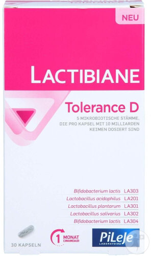 Pileje Lactibiane Tolerance D 30 Kapseln