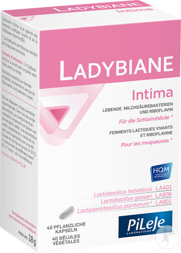PiLeJe Ladybiane Intima Nahrungsergänzungsmittel 40 Kapseln