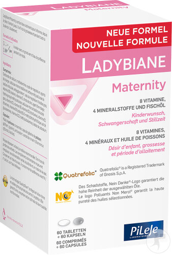 PiLeJe Ladybiane Maternity 60 Tabletten + 60 Kapseln