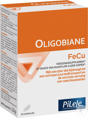 PiLeJe Oligobiane FeCu Guanylor Eisen Kupfer 30 Kapseln