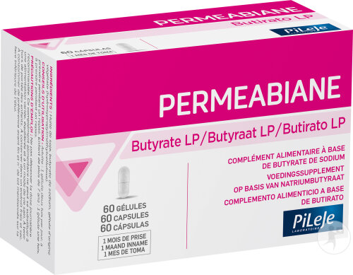 Pileje Permeabiane Butyrate LP 60 Kapseln