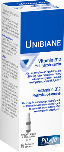 PiLeJe Unibiane Vitamine B12 Spray 20ml