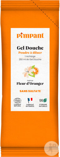 Pimpant Duschgel Orangenblüte Pulver Zum Verdünnen 25g