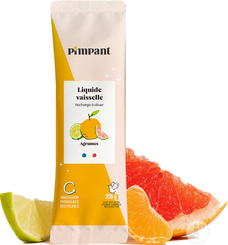 Pimpant Nachfüllstick Spülmittel Zitrus 25g