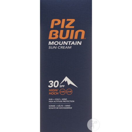 Piz Buin Mountain Cream SPF30 Tube 50ml