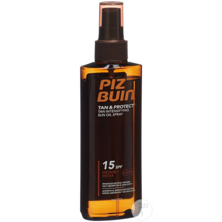 Piz Buin Tan & Protect Sun Sprühöl SPF15 Spray 150ml