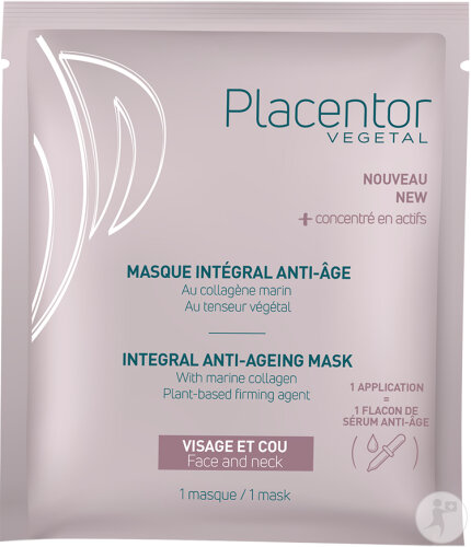 Placentor Vegetal Ganzes Anti-Age Maske Einzel 1 Beutel