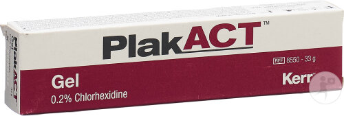 Plakact Gel 0,2% Chlorhex. Tube 33g