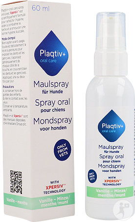 Plaqtiv+ Oral Care Maulspray Für Hunde 60ml