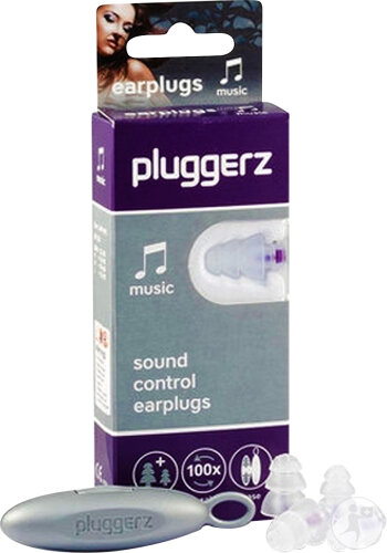Pluggerz Music Uni-Fit Silikon Ohrstöpsel 2 Paar