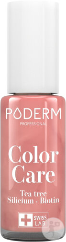 Poderm Color Care Nagellack 235 Glänzendes Roségold 8ml