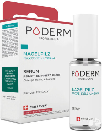 Poderm Professional Nagel Serum Öl Reinigend Flakon 8ml