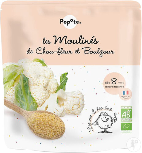 Popote Blumenkohl-Bulgur-Püree Bio Ab 8 Monaten 180g